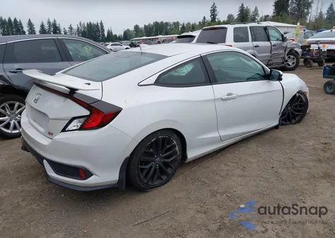 2020 Honda Civic Si Coupe из США, поврежденный, VIN 2HGFC3A59LH751595
